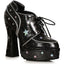 5.5" Heel Glitter Pu With Stars Shoe Ellie  557/STARDUST