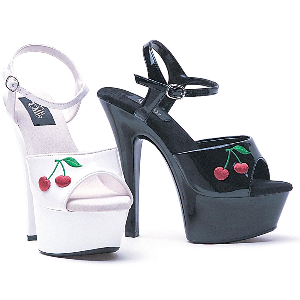 Open Toe Platform Sandals High Heels Ellie  601/CHERRY