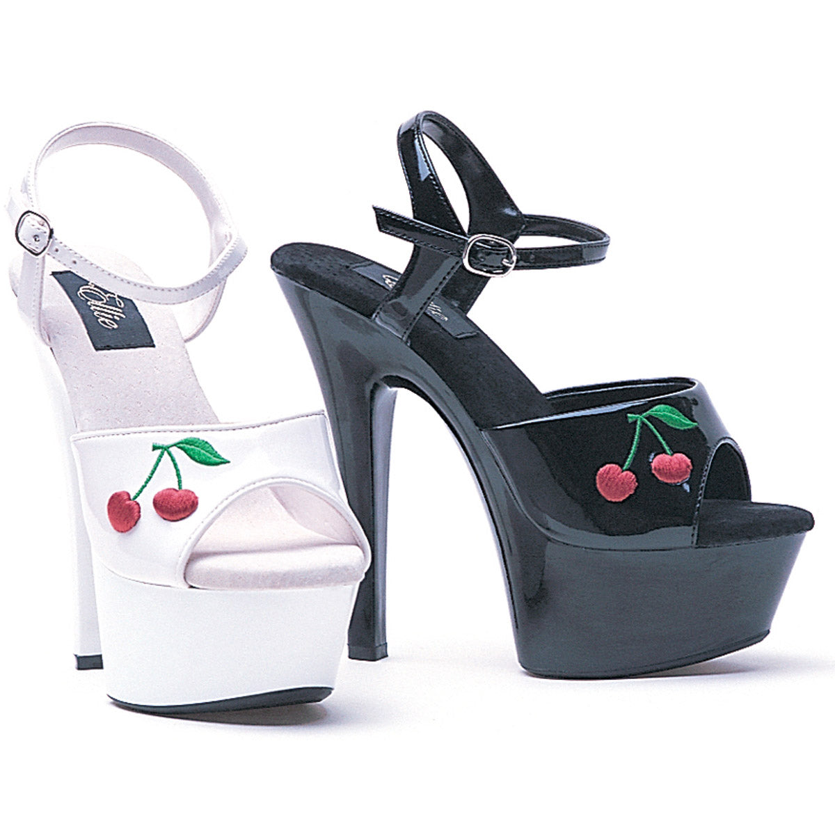Open Toe Platform Sandals High Heels Ellie  601/CHERRY
