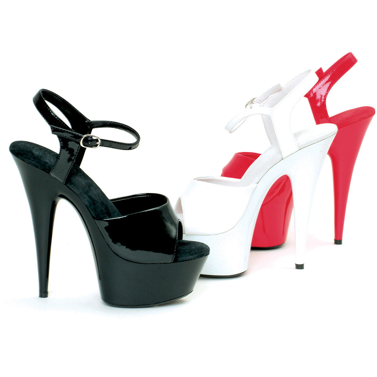 6" Pointed Stiletto Sandal. Ellie  609-JULIET Main image