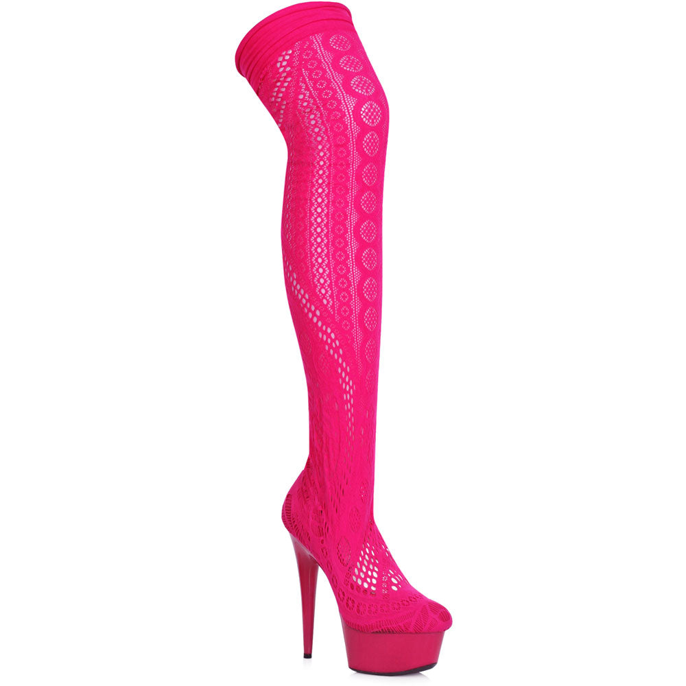 6 Stiletto Stocking Thigh High Boot Ellie  609/MEI