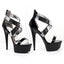 6" Sandals & Pumps Ellie  609/RONI/BLK