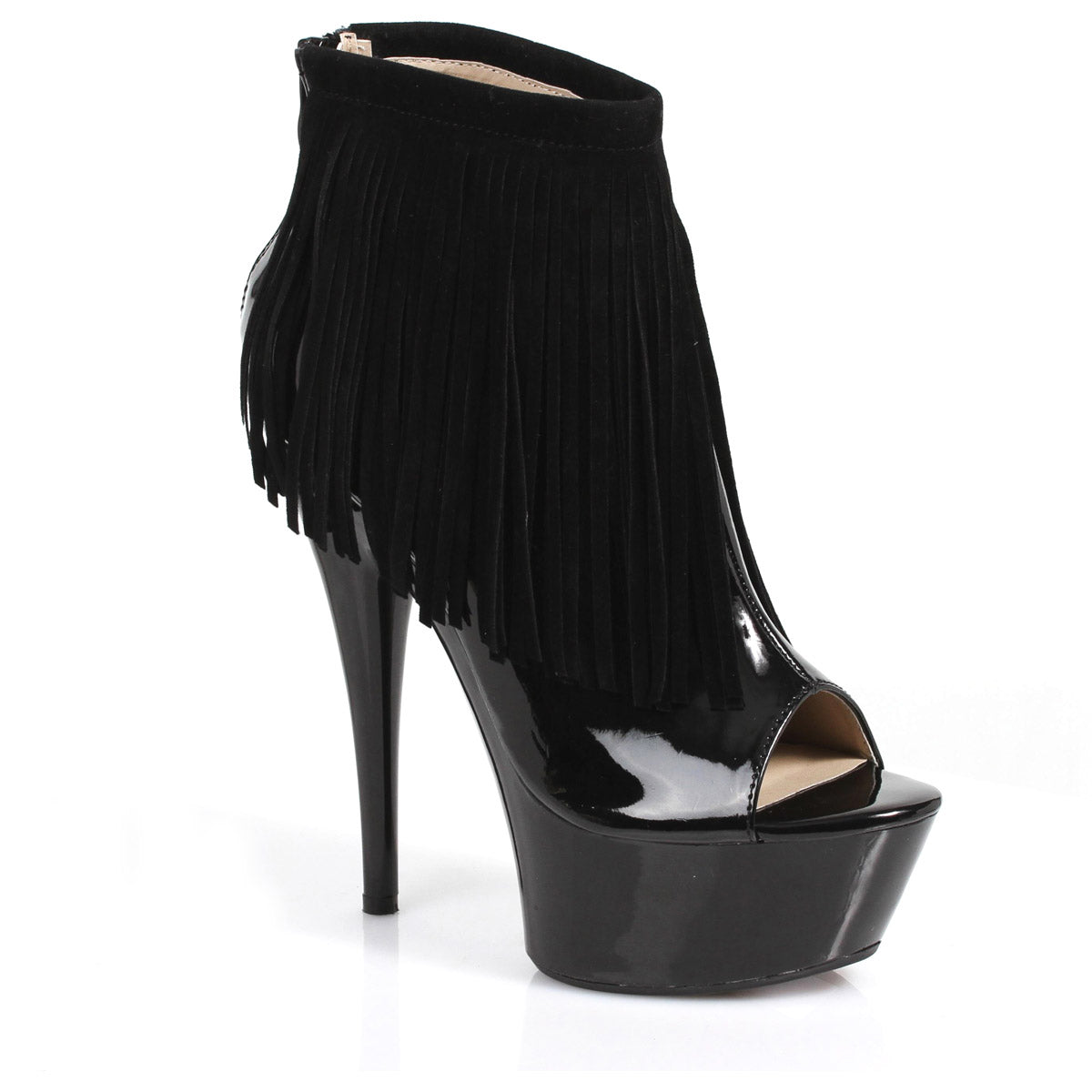 Platform Stiletto Fringed Ankles Pumps Ellie  609/SONOMA Main image