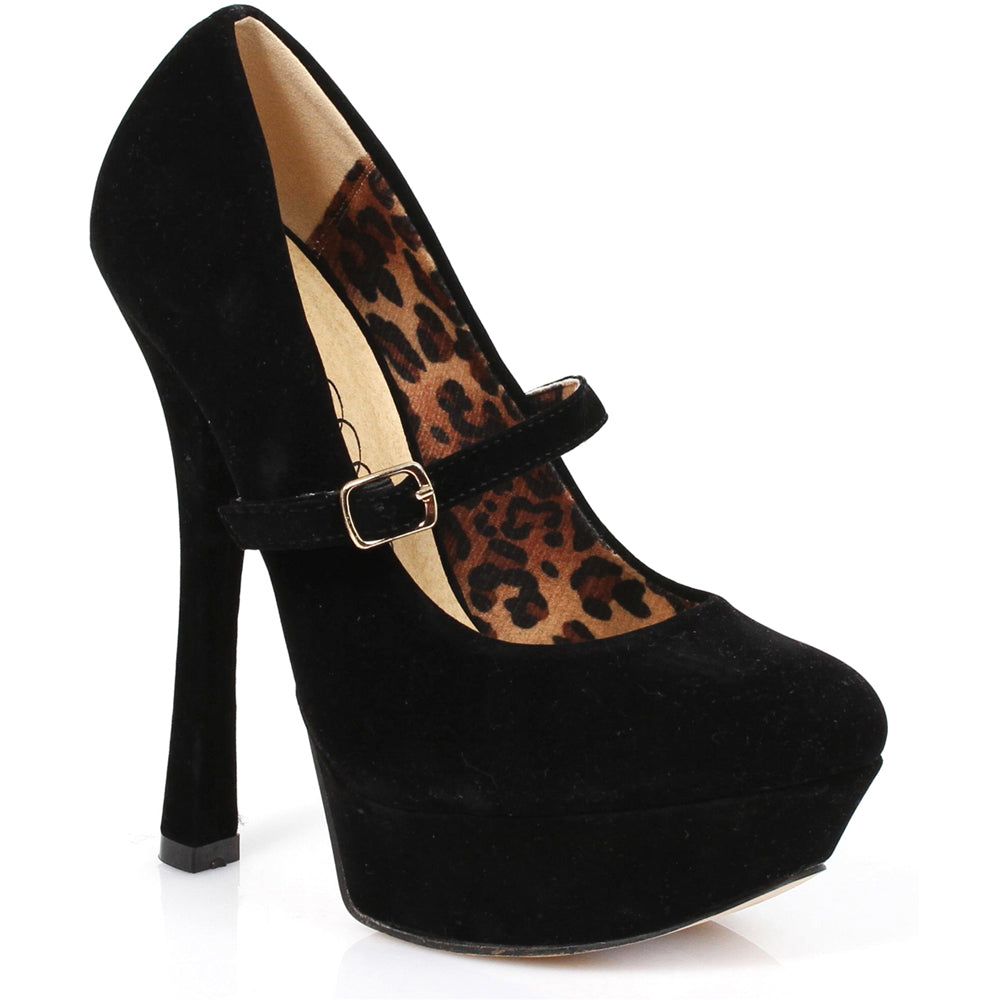 6" Fetish Pump In Velvet Ellie  633-PAYTON-V Main image
