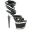 Platform Zipper Ankle Strap High Heels Ellie  649/DELIA