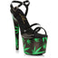 7" Stiletto Sandals With Marijuna Platform Ellie  709-ASHLEY