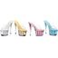 Polka Dot Platform Mules Ellie  709/BRIELLE