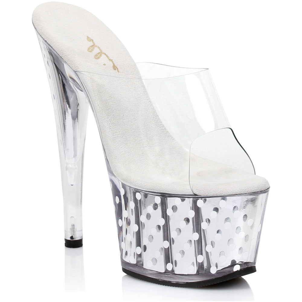 7" Sandals Ellie  709/BRIELLE/SLV