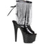 7 Platform Heel W/Fringe Light Up. Ellie ELLIE 709/DAZZLE