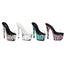 Metallic Zebra Platform Mules Ellie  709/RUGGED