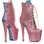 7" Heel Stiletto Ankle Boot With Corset Detail Ellie  709/TERESSA