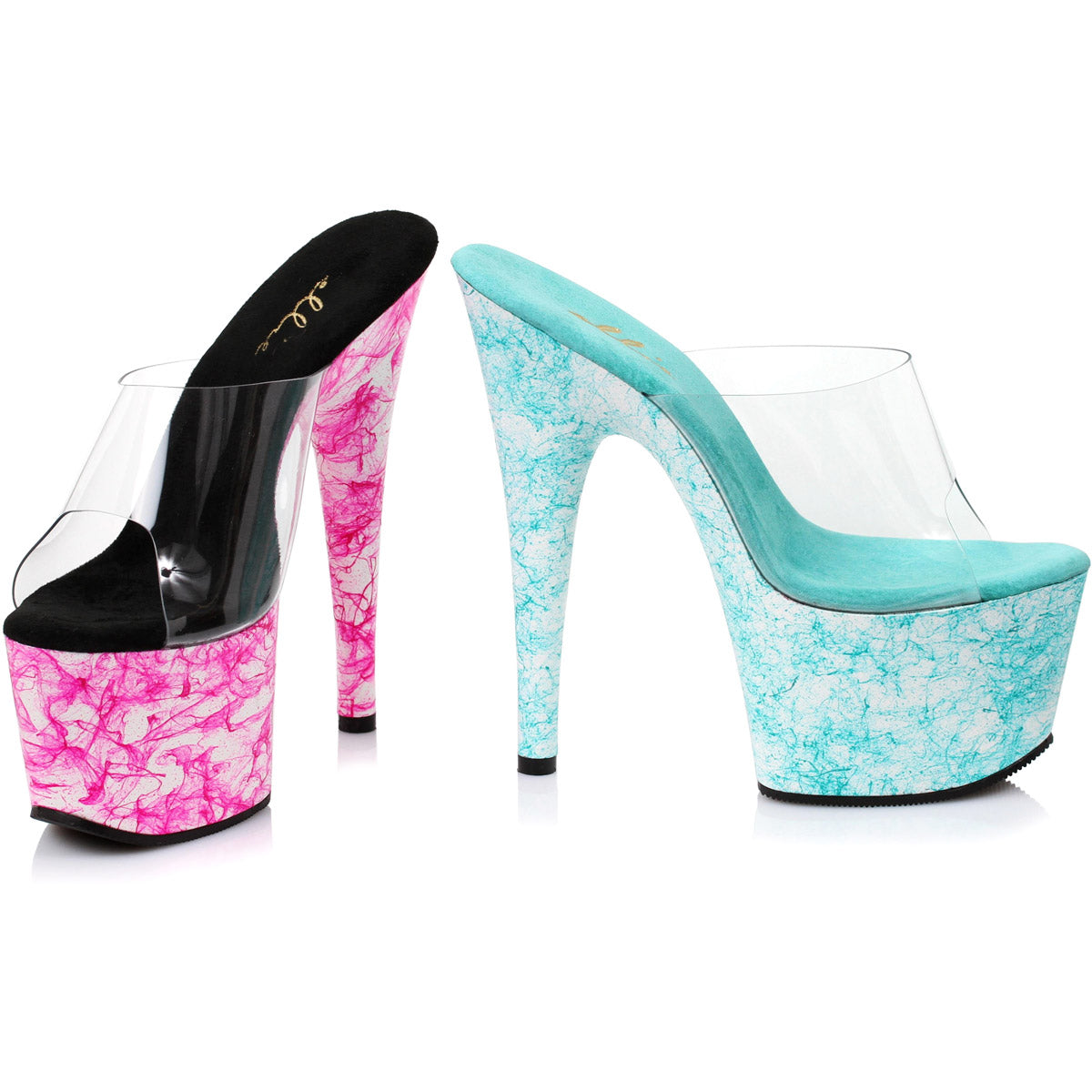 Marble Platform Stiletto Mules Ellie  709/WEB Main image