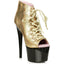 7 Peeptoe Shimmer Bootie Ellie  709/ZAYLEE