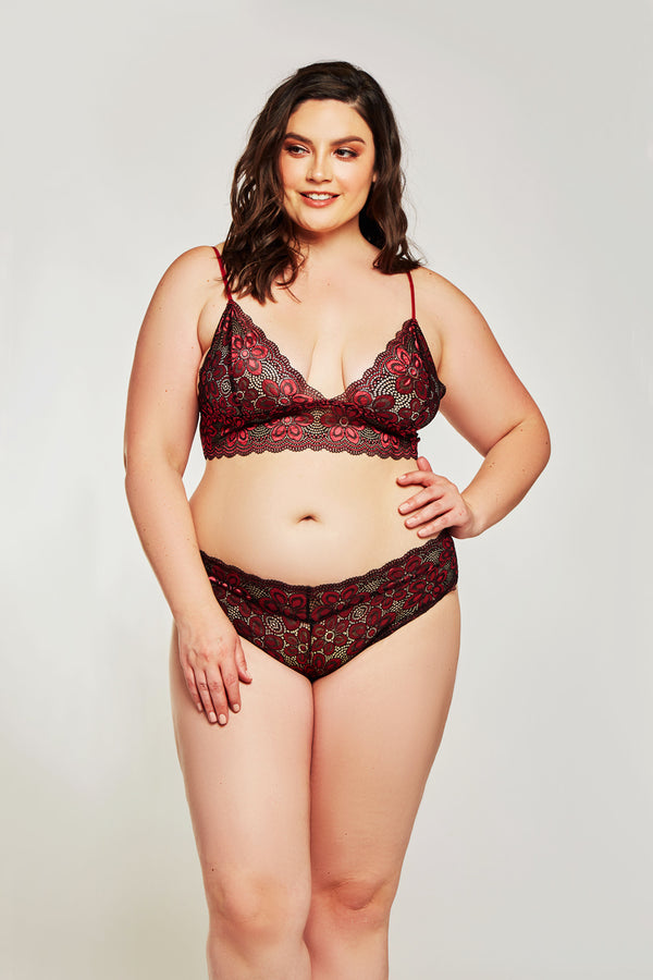 Cross Dye Lace Panty Icollection  7733-PX