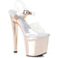 8" Stiletto W Rose Gold Platform Ellie  821/BRIA/CLR