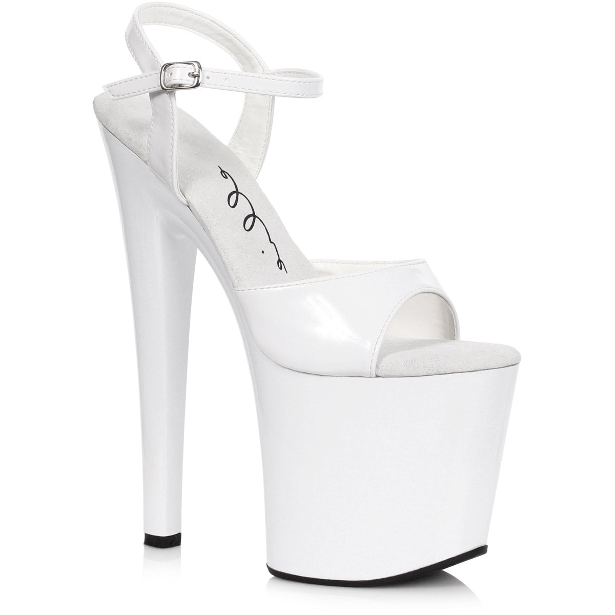 Ankle Strap Clear Platform High Heels Secondary image