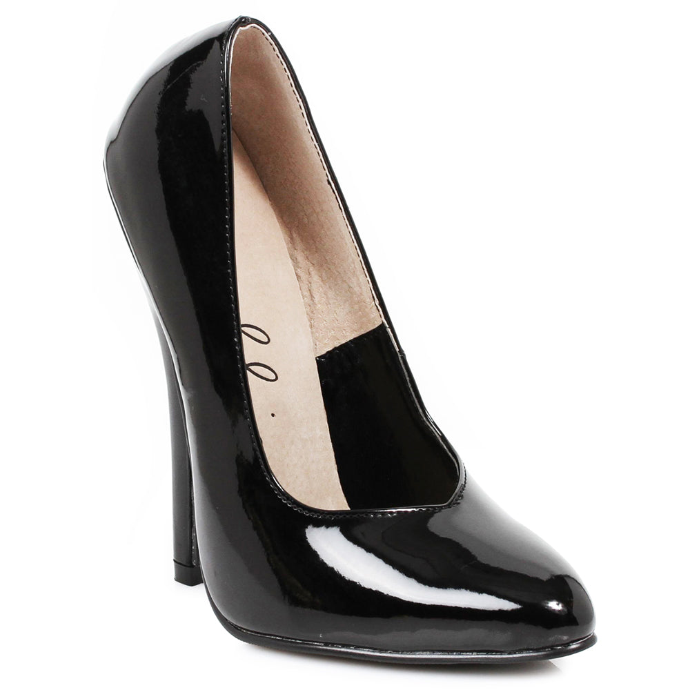 6" Heel Fetish Pump. Ellie  8260
