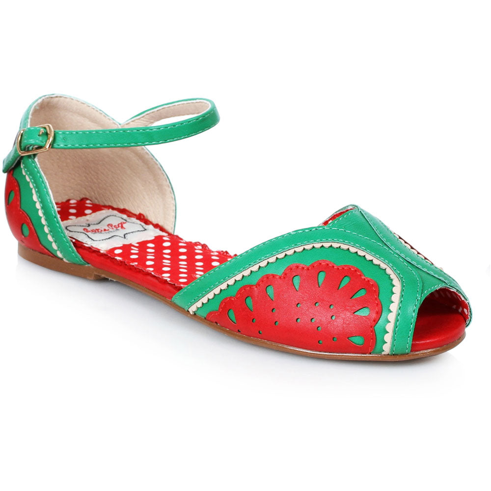 Flat Fruit Sandals Ellie  BP100/FRUITIE/RED Main image