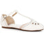 1 T-strap Flat Shoe With Cutout Decor Ellie  BP100/NANCY