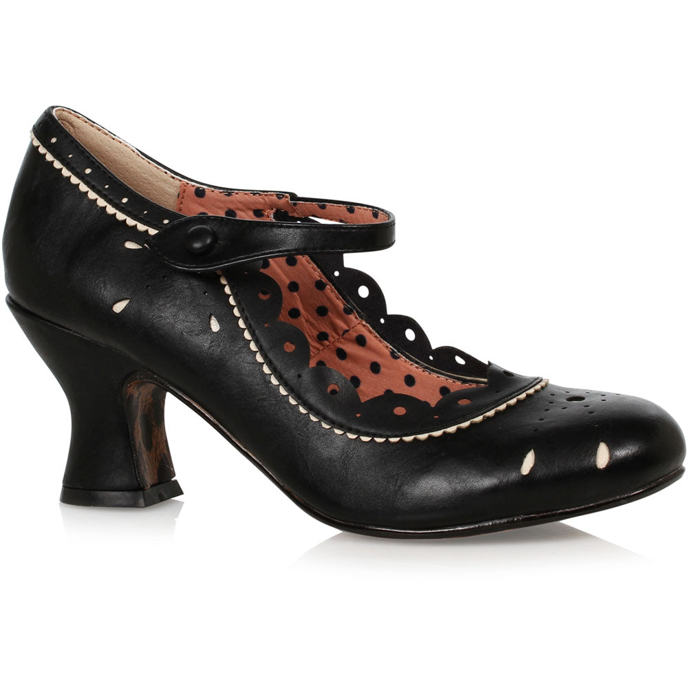 2.5" Heel Shoes with Detail Ellie Bettie Page BP254-JOYCE Main image