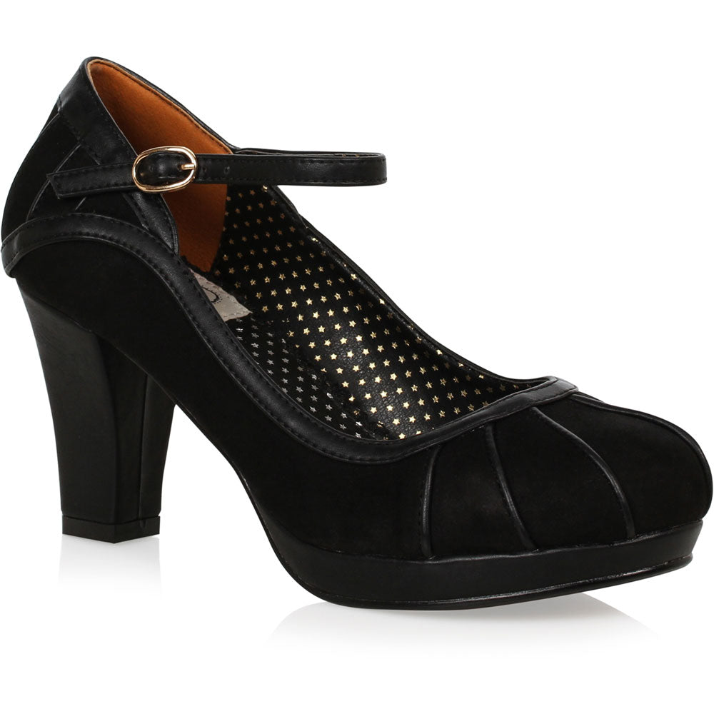 3" Shoes with Detailed Piping Ellie Bettie Page BP303-RITA Main image
