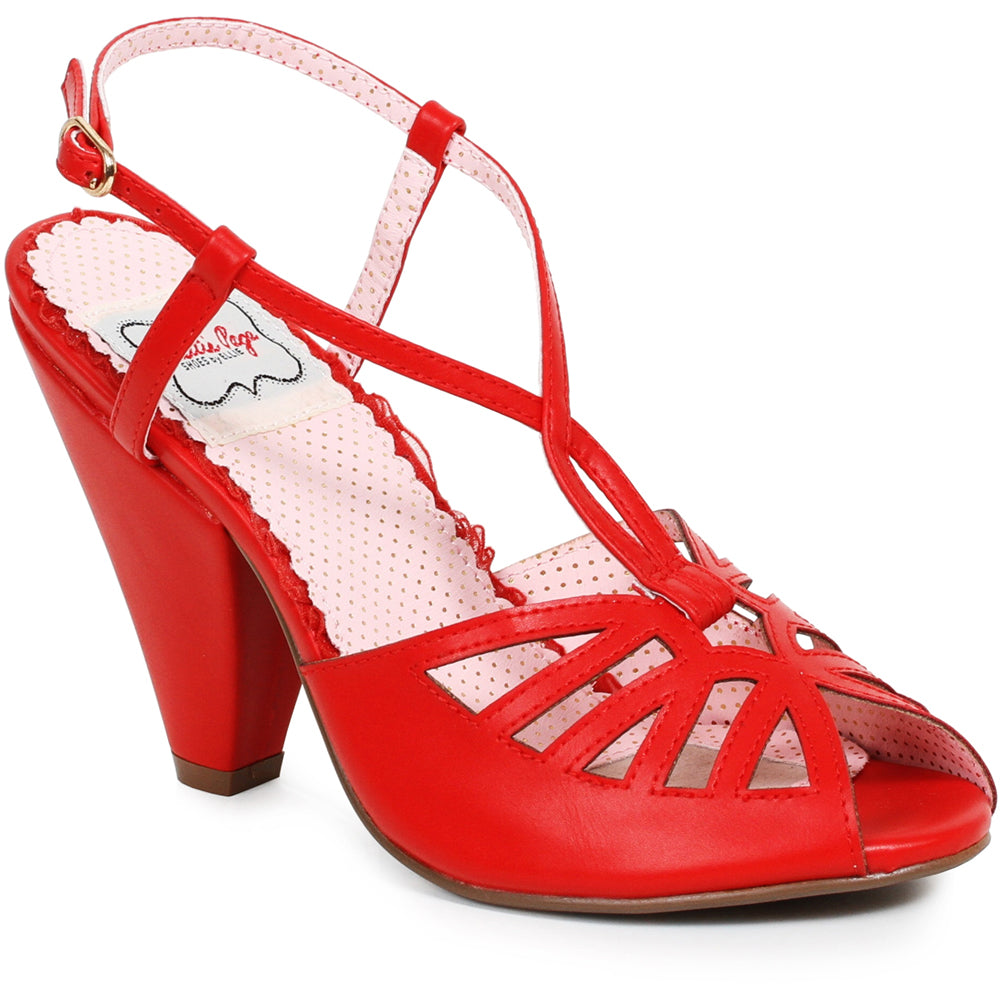 4 Keyhole Ankle Strap Sandal Ellie  BP403/ARIA