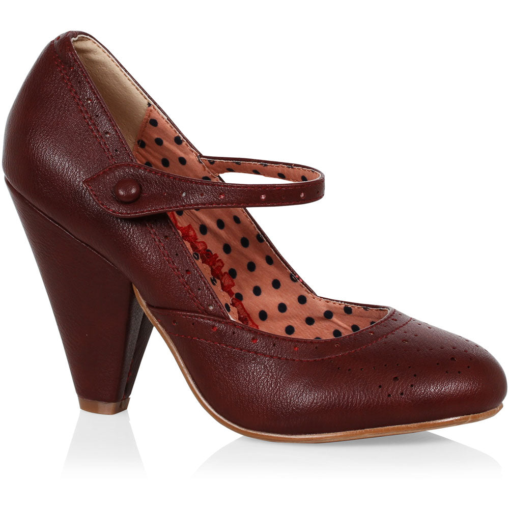 4" Cone Heel Maryjane Shoes Secondary image