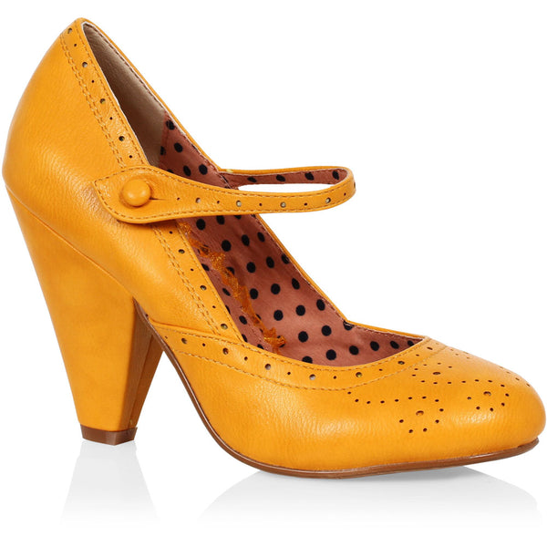 4" Cone Heel Maryjane Shoes Ellie Bettie Page BP403-ELANOR