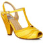 4" Peep Toe T-Strap Shoe With Buckle Closure Ellie Bettie Page BP403-JILLY