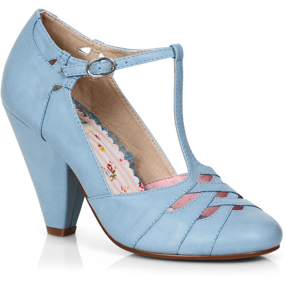 4 T-strap Pump With Cut Outs Ellie  BP403/LAURA Main image