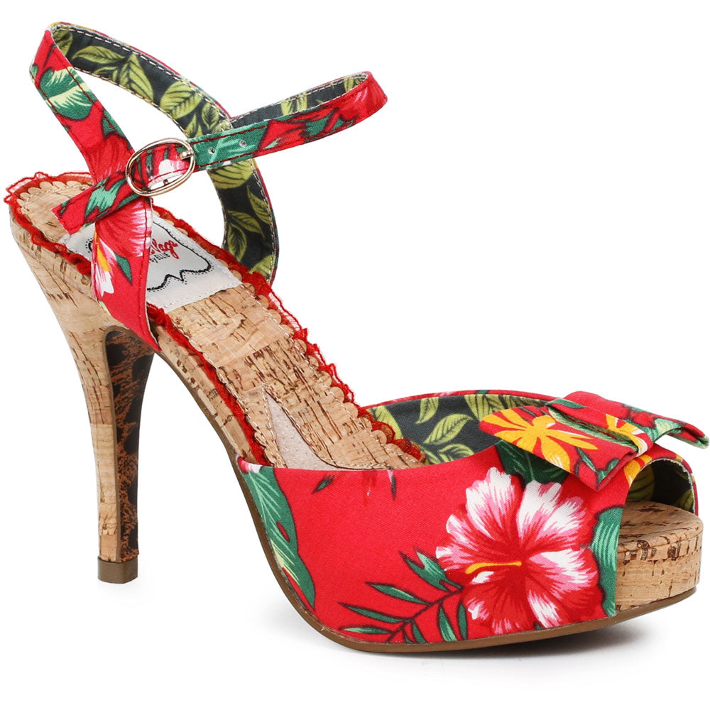 4" Floral Cork Pump Secondary image