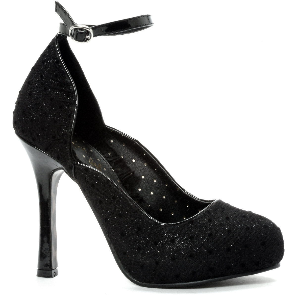 4" Heel Close Toe Pump Ellie  BP420/MARGO/BLK