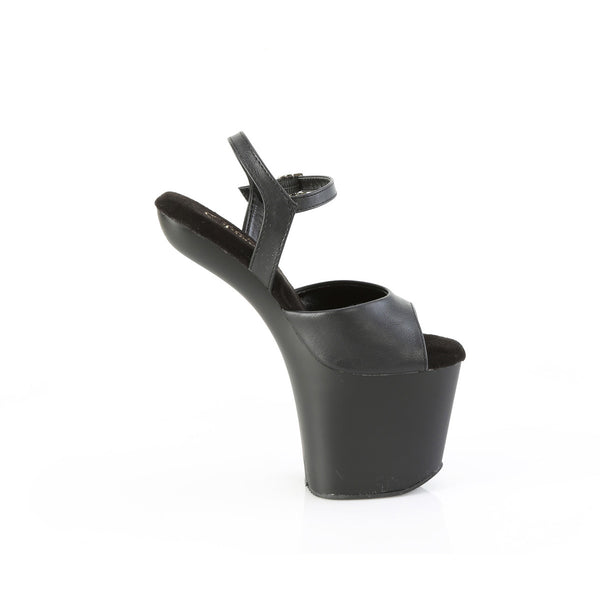 8" Heelless, 3" Pf Ankle Strap Sandal Pleaser Pleaser CRAZE/809