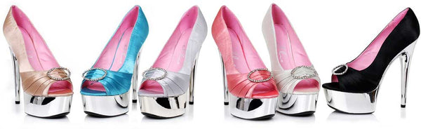 6" Sandals & Pumps Ellie  609/LAUREN/BLK