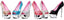 6" Sandals & Pumps Ellie  609/LAUREN/BLK