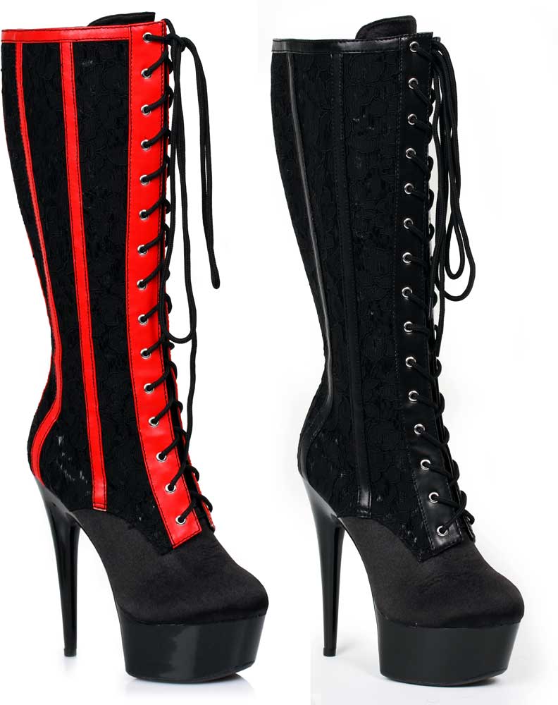 Knee High Boots Ellie  609/RAVEN/L/BLK
