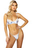 Li394 2Pc Lace Satin Underwire Bra Set Roma  LI394