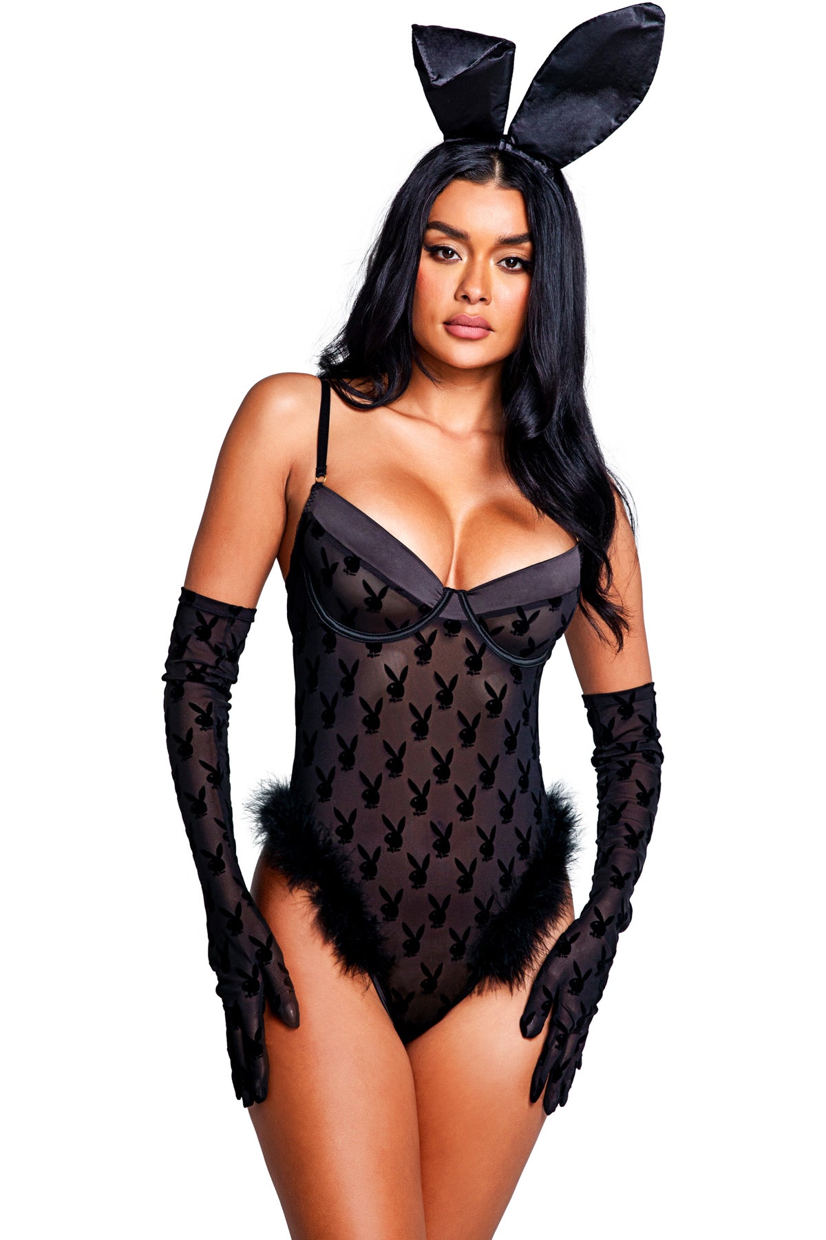 Playboy Bunny Noir Teddy Roma  PBLI103