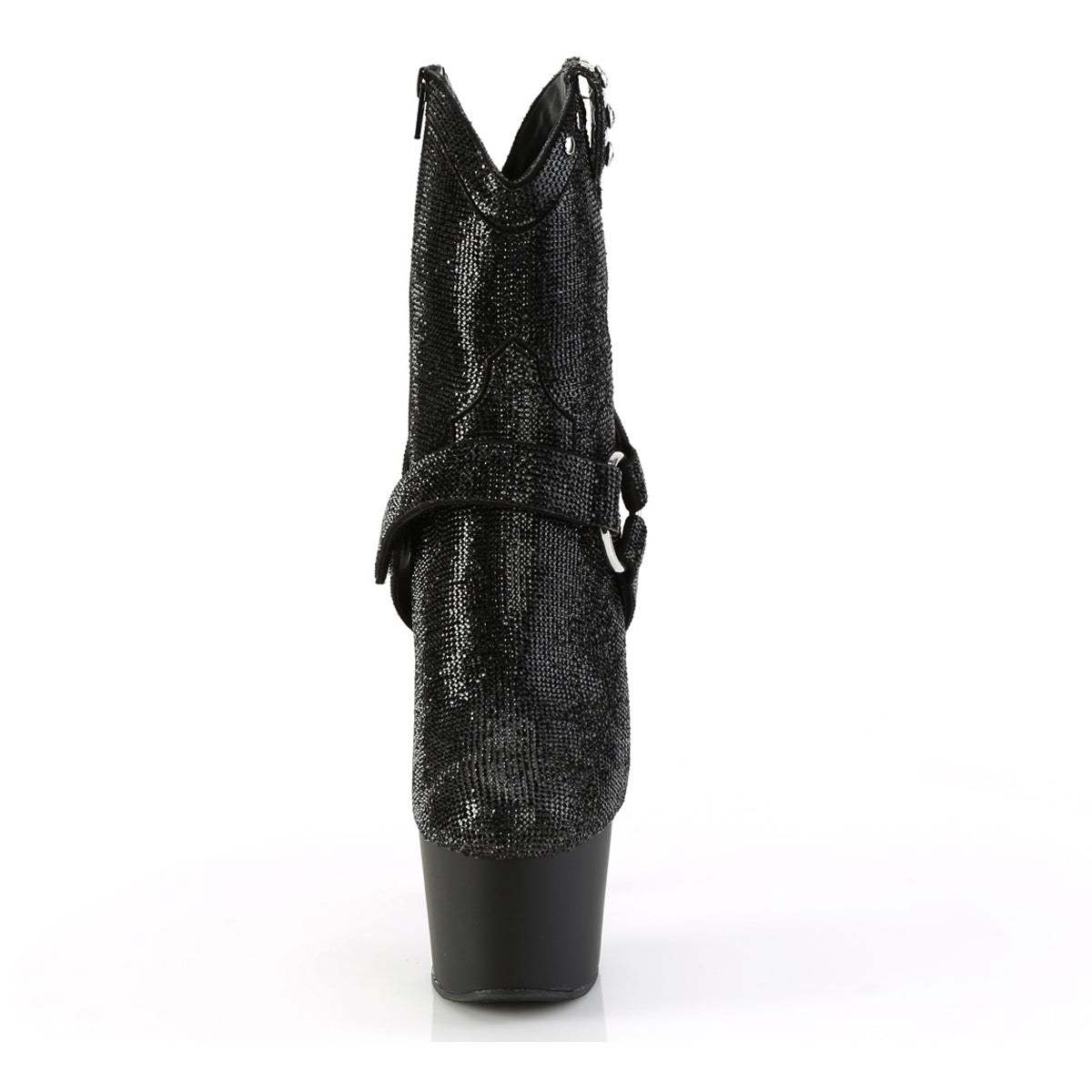 7" Heel, 2 3/4" Pf Rs Embellished Ankle Boot, Side Zip Secondary image