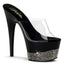 Sexy Rhinestone Stiletto Platforms Slip On Mules High Heels Shoes Pleaser Pleaser ADORE/701/3