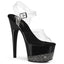 7" Heel, 2 3/4" PF Ankle Strap Sandal w/ Rhinestone Platform Pleaser Pleaser ADORE/708/3