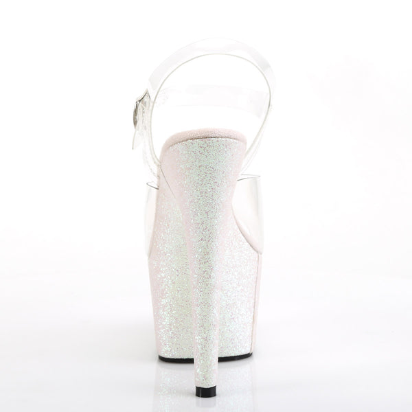 7" Heel, 2 3/4" PF Ankle Strap Sandal Pleaser Pleaser ADORE/708HMG