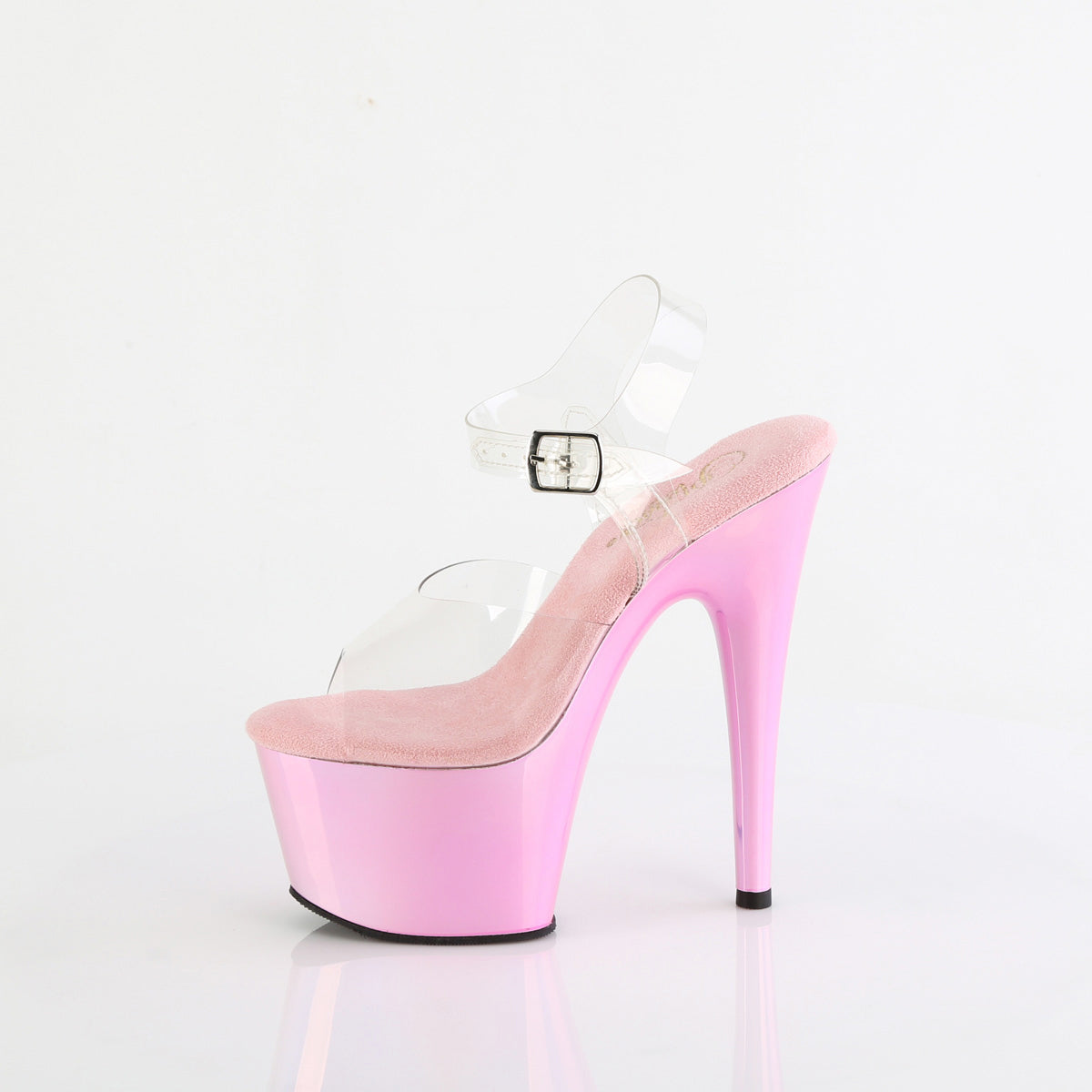 7" Heel, 2 3/4" Pf Ankle Strap Sandal Pleaser Pleaser ADORE/708LQ