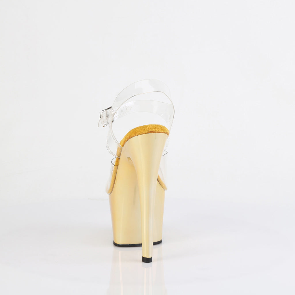 7" Heel, 2 3/4" Pf Ankle Strap Sandal Pleaser Pleaser ADORE/708LQ