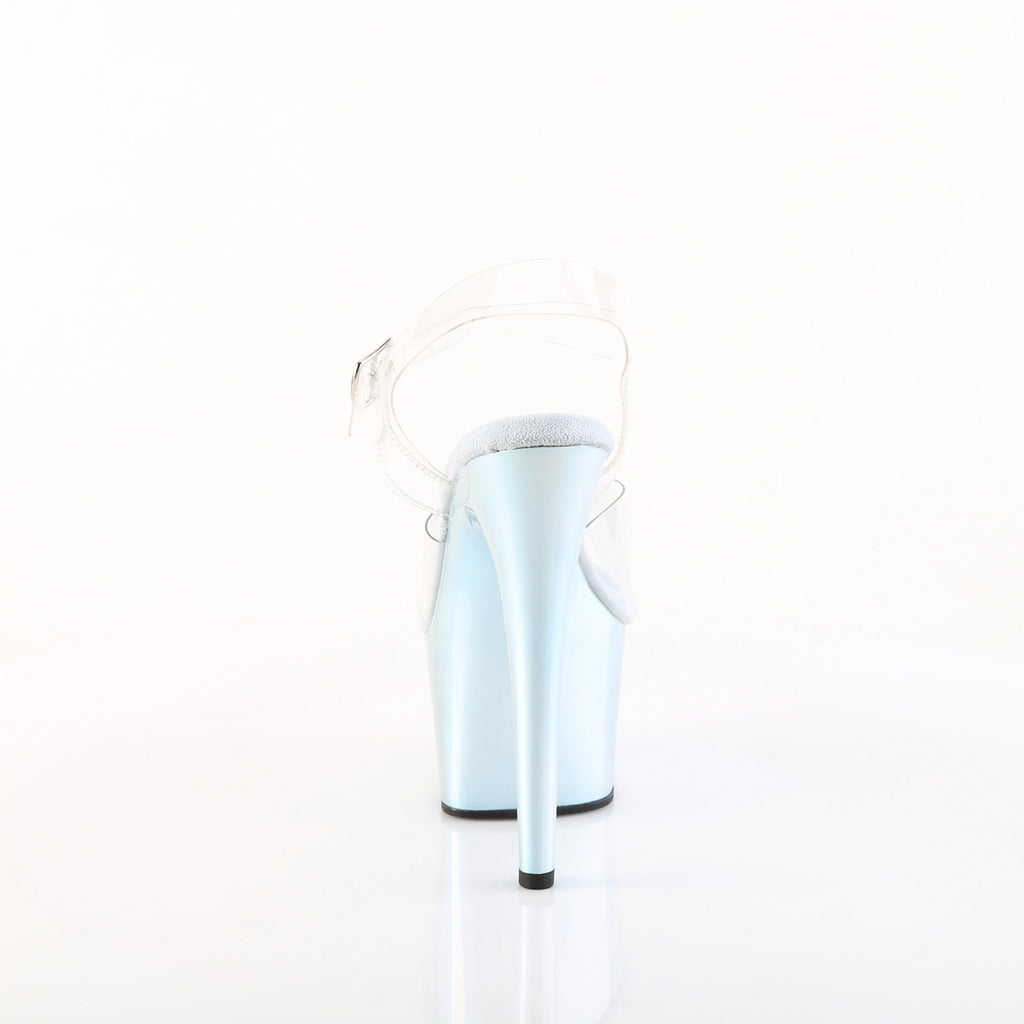 7" Heel, 2 3/4" Pf Ankle Strap Sandal Pleaser Pleaser ADORE/708LQ