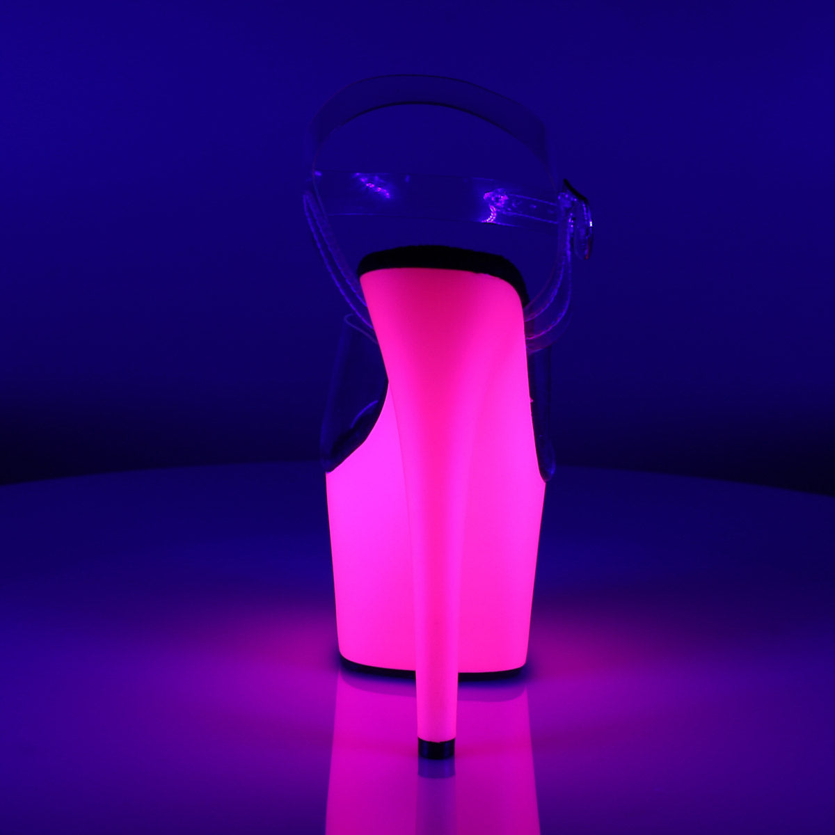 Sexy Neon Platform Stiletto Ankle Strap Sandal High Heels Shoes Pleaser Pleaser ADORE/708UV