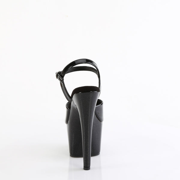 7" Heel, 2 3/4" Pf Ankle Strap Sandal Pleaser Pleaser ADORE/709GP