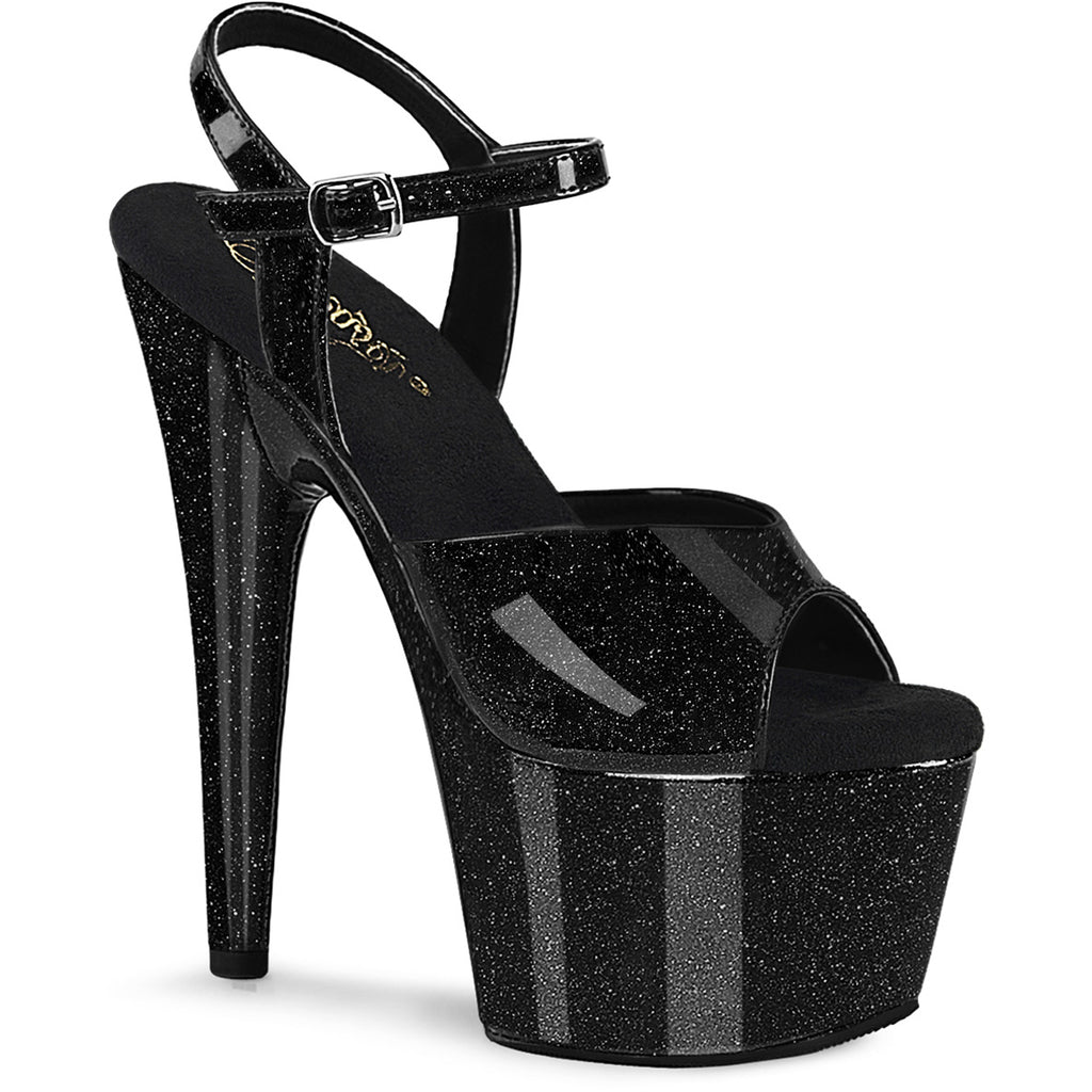 7" Heel, 2 3/4" Pf Ankle Strap Sandal Pleaser Pleaser ADORE/709GP