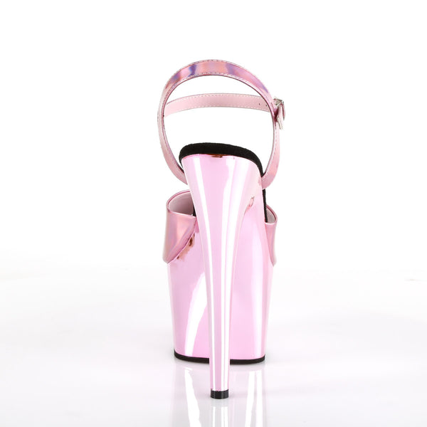7" Heel, 2 3/4" PF Ankle Strap Sandal Pleaser Pleaser ADORE/709HGCH