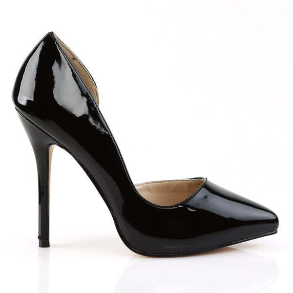 Elegant Half D'Orsay Pointed Toe Pumps Stiletto High Heels Shoes Pleaser Pleaser AMUSE/22